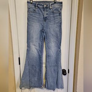 American Eagle Festival Flare Jeans 10
